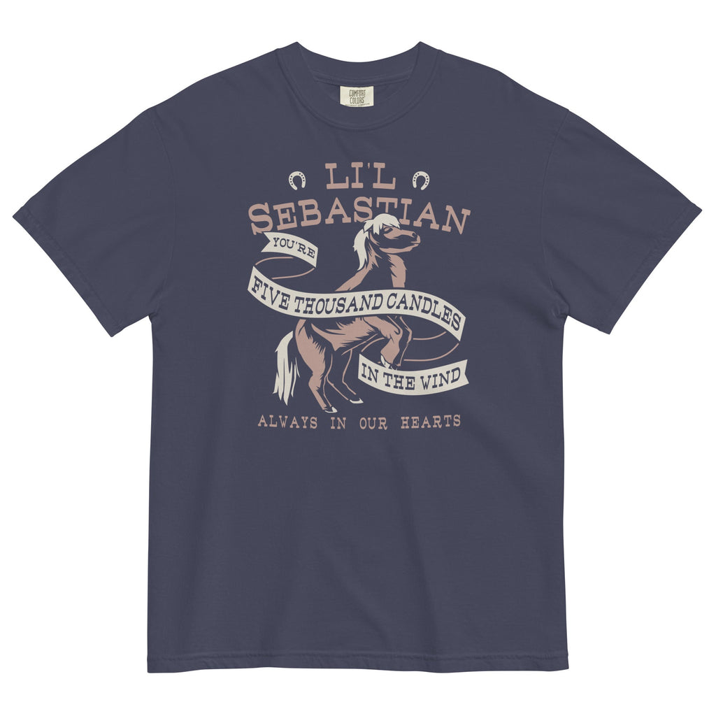 Li'l Sebastian Men's Relaxed Fit Tee Hoodie, Sweatshirt | PureTeeCo.com (Image 2)