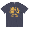 Mac And Cheese Please Men's Relaxed Fit Tee Hoodie, Sweatshirt | PureTeeCo.com (Image 1)