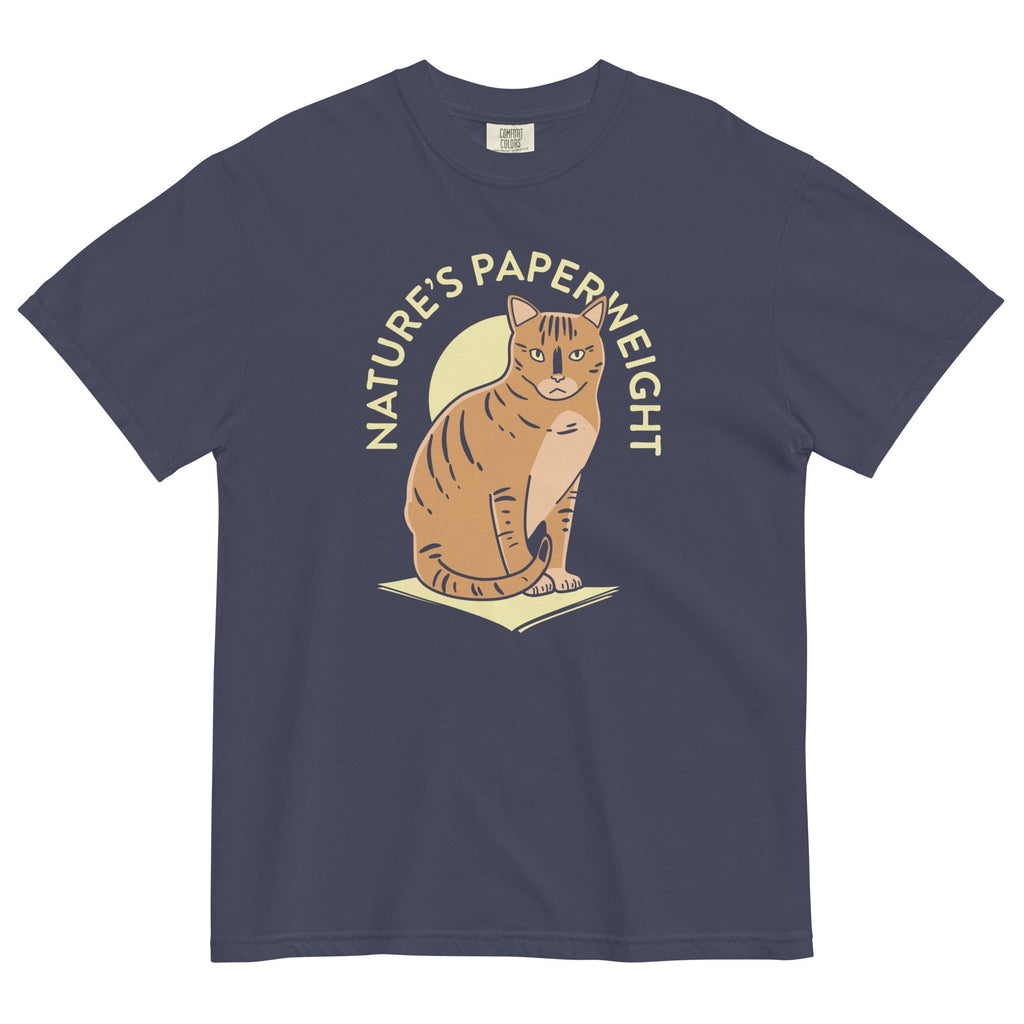 Nature's Paperweight Men's Relaxed Fit Tee Hoodie, Sweatshirt | PureTeeCo.com (Image 2)