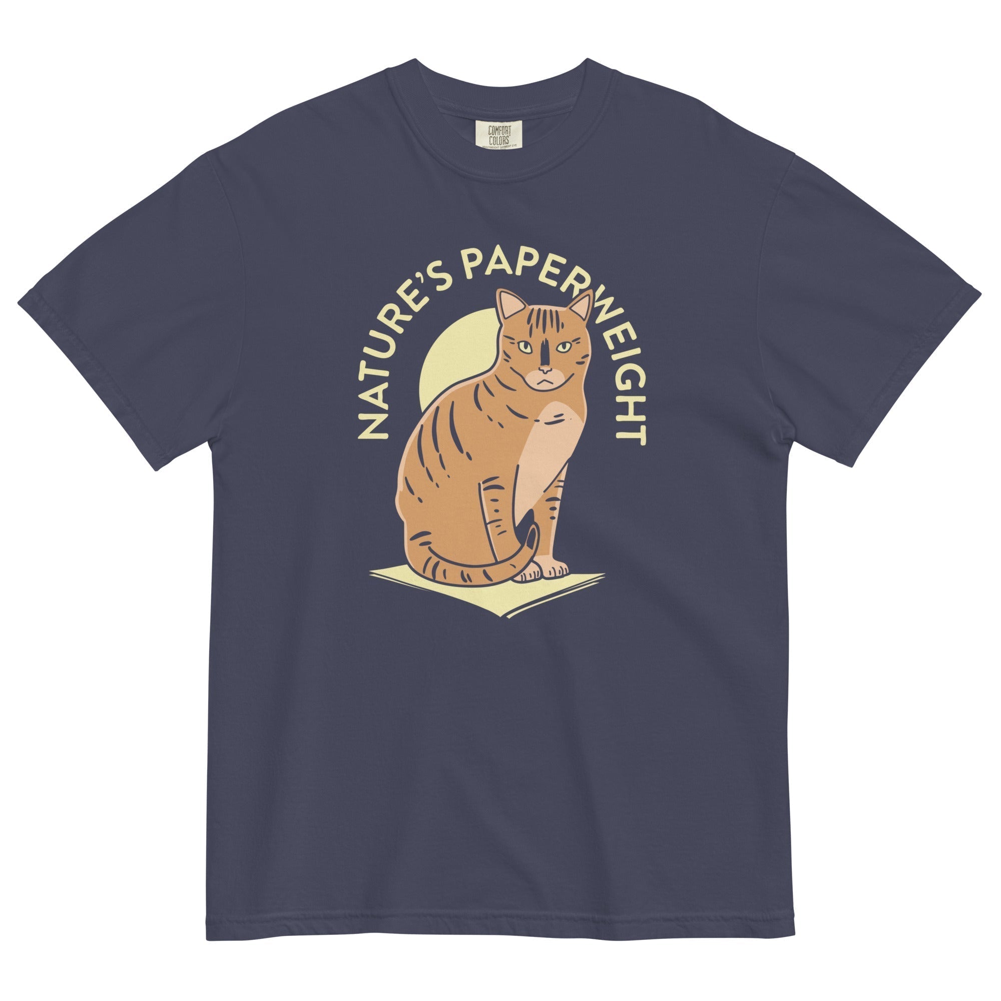 Nature's Paperweight Men's Relaxed Fit Tee Hoodie, Sweatshirt | PureTeeCo.com (Image 2)