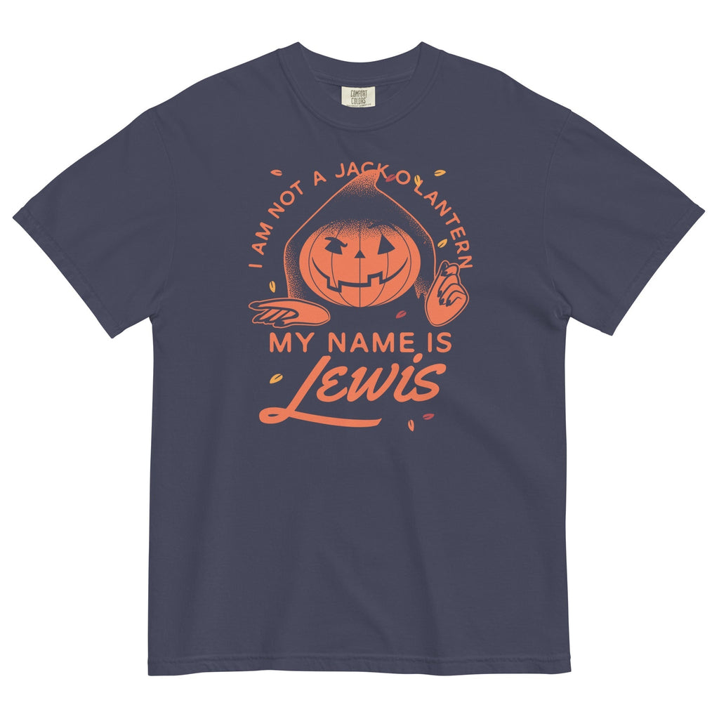 My Name Is Lewis Men's Relaxed Fit Tee Hoodie, Sweatshirt | PureTeeCo.com (Image 2)