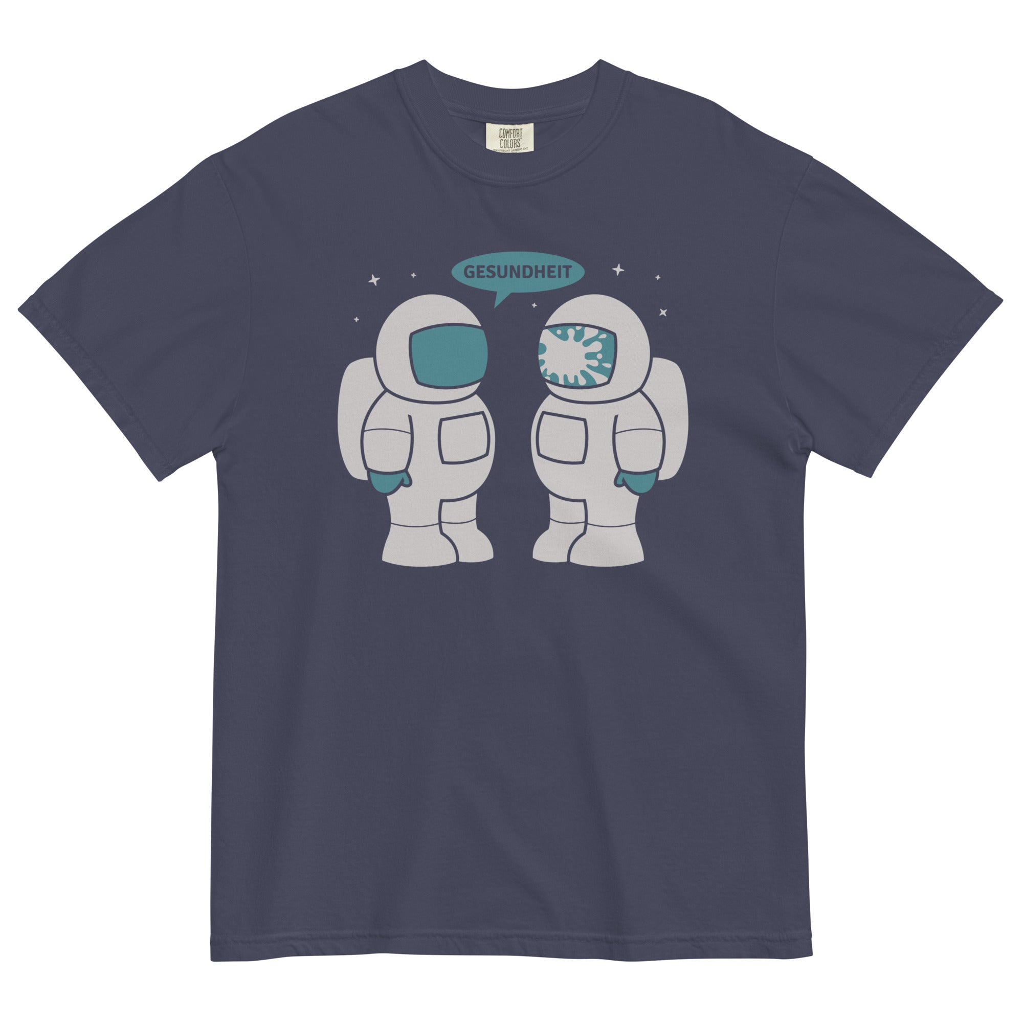 Space Sneeze Men's Relaxed Fit Tee Hoodie, Sweatshirt | PureTeeCo.com (Image 2)