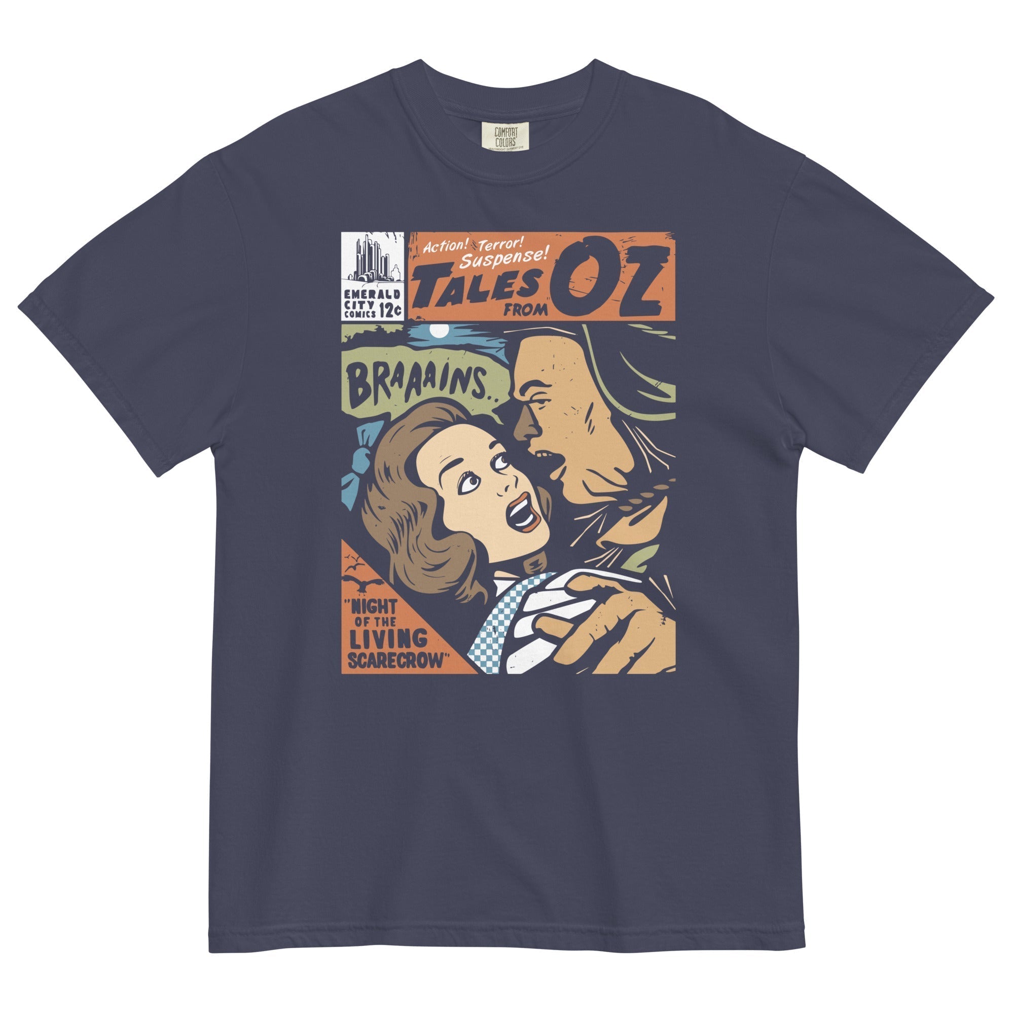 Tales From Oz Men's Relaxed Fit Tee Hoodie, Sweatshirt | PureTeeCo.com (Image 1)