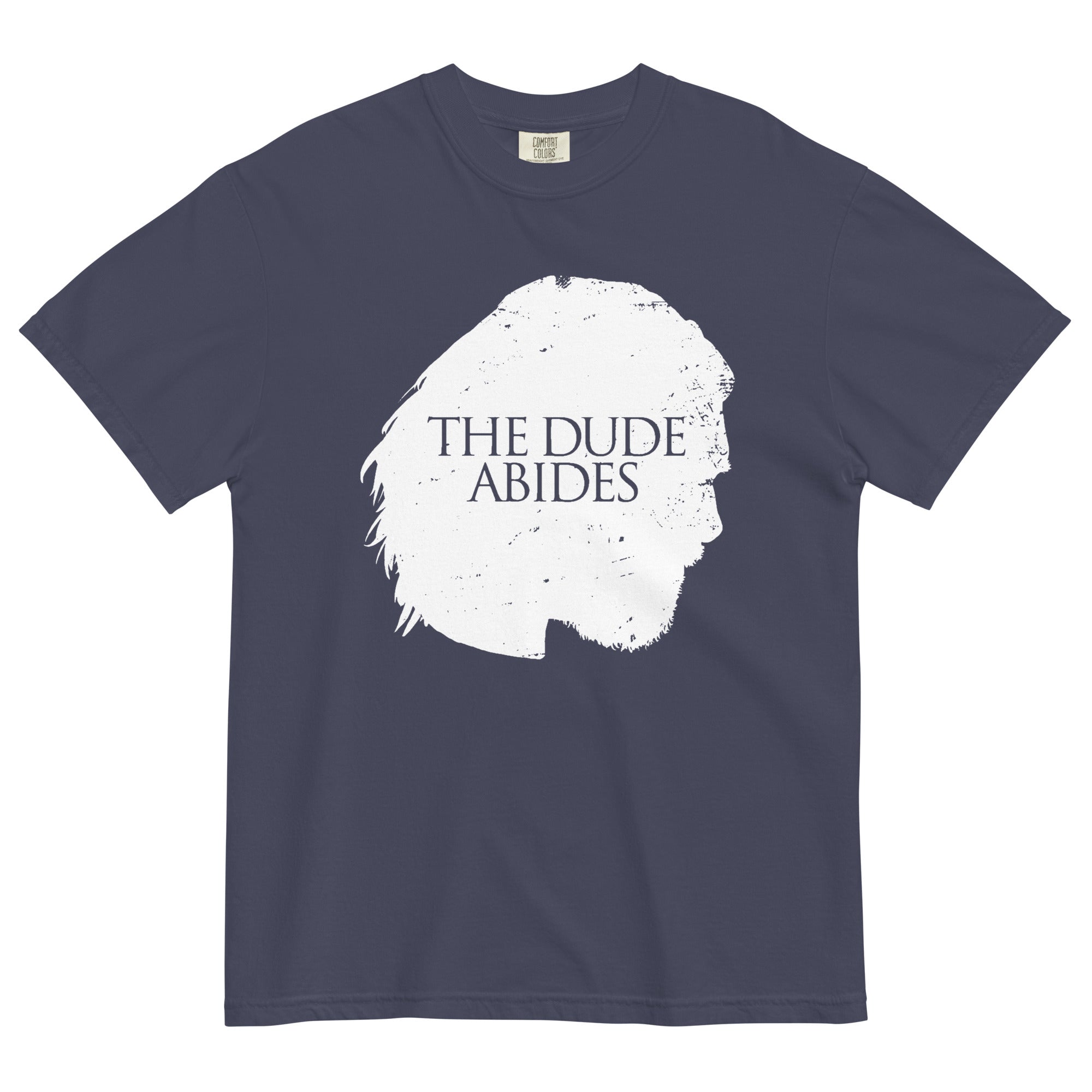 The Dude Abides Men's Relaxed Fit Tee Hoodie, Sweatshirt | PureTeeCo.com (Image 2)
