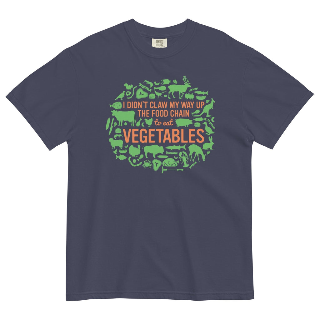 Top Of The Food Chain Men's Relaxed Fit Tee Hoodie, Sweatshirt | PureTeeCo.com (Image 3)