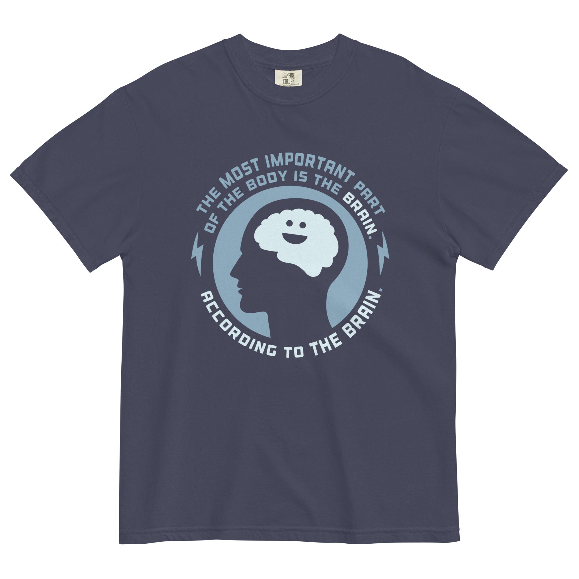 Most Important Part Of The Body Men's Relaxed Fit Tee Hoodie, Sweatshirt | PureTeeCo.com (Image 2)