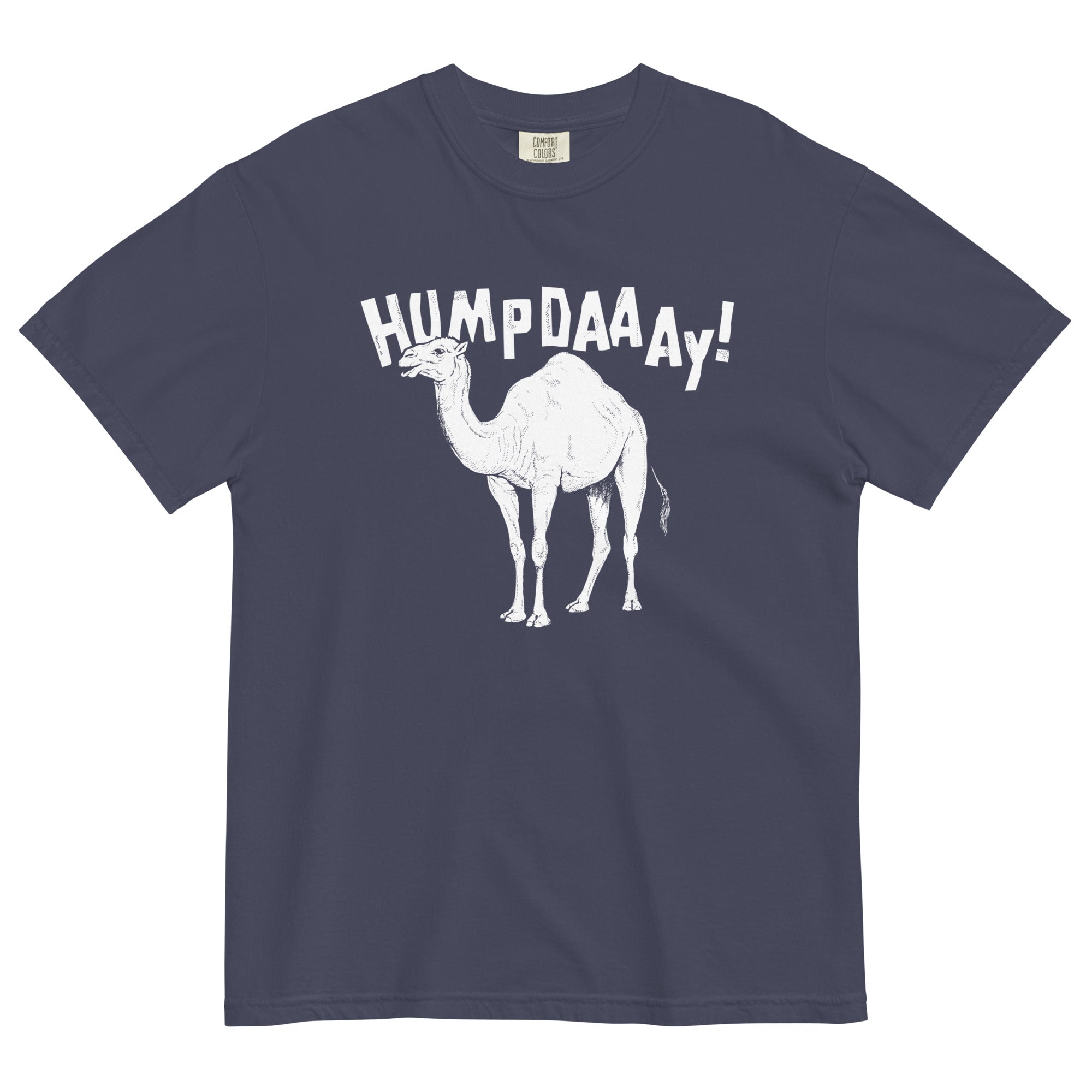 Hump Day! Men's Relaxed Fit Tee Hoodie, Sweatshirt | PureTeeCo.com (Image 1)