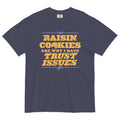 Raisin Cookies Are Why I Have Trust Issues Men's Relaxed Fit Tee Hoodie, Sweatshirt | PureTeeCo.com (Image 1)
