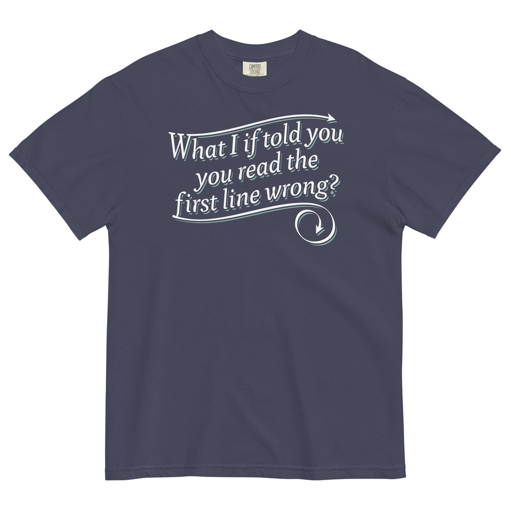 What I If Told You Men's Relaxed Fit Tee Hoodie, Sweatshirt | PureTeeCo.com (Image 1)