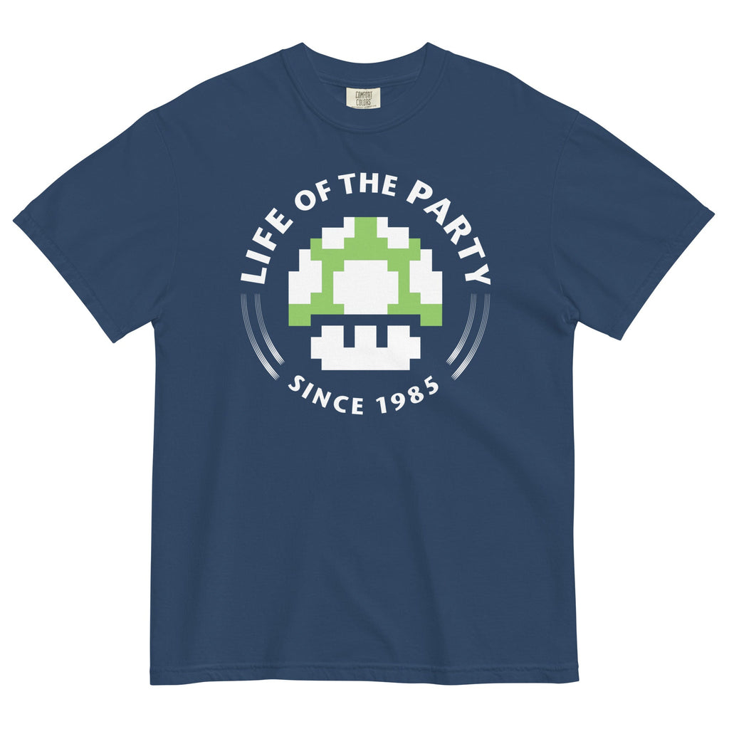Life Of The Party Men's Relaxed Fit Tee Hoodie, Sweatshirt | PureTeeCo.com (Image 1)