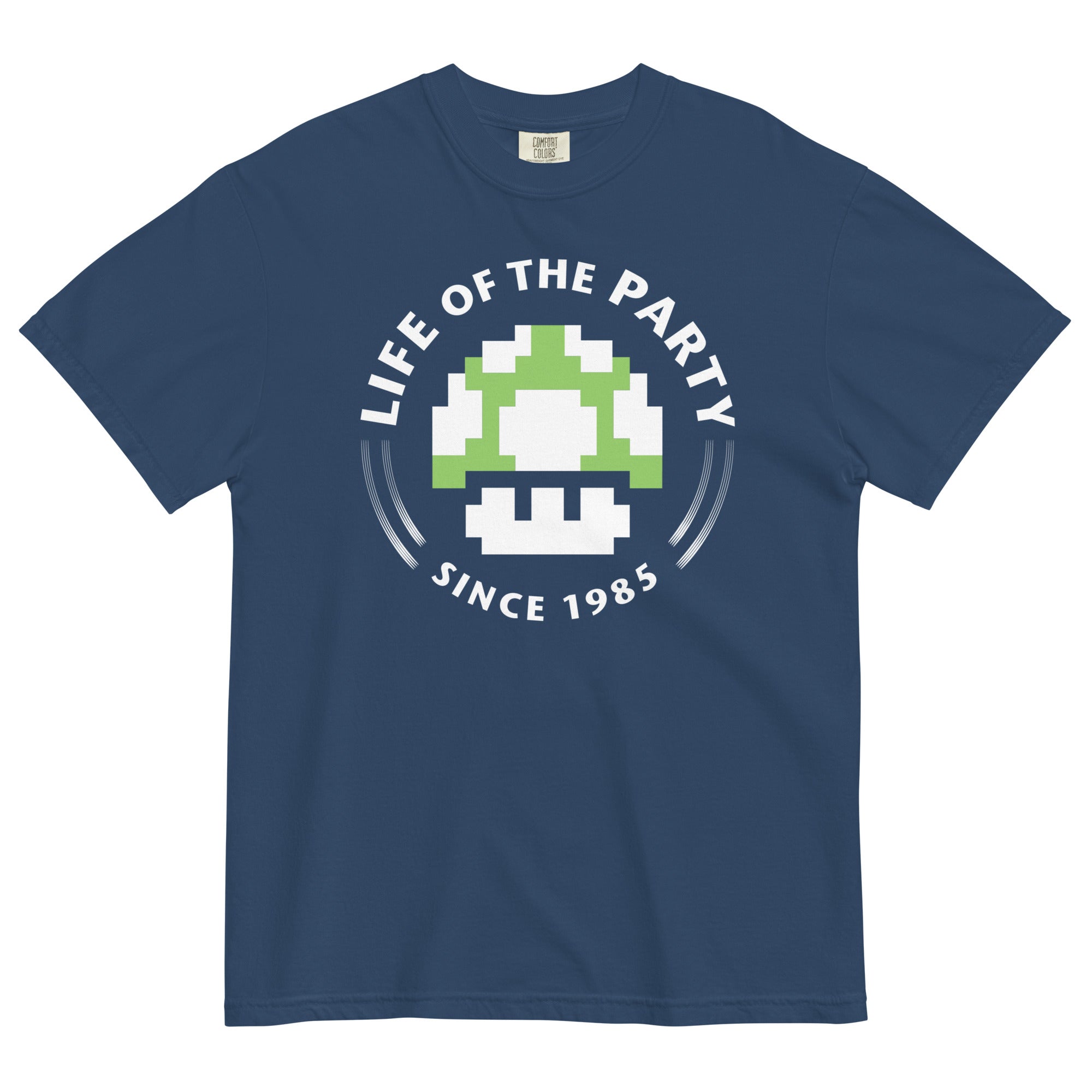 Life Of The Party Men's Relaxed Fit Tee Hoodie, Sweatshirt | PureTeeCo.com (Image 1)
