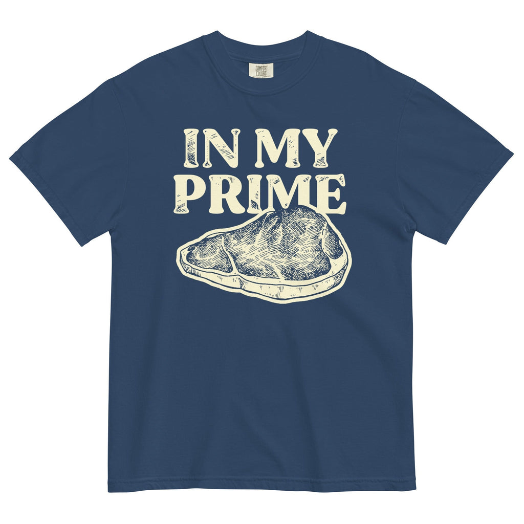 In My Prime Men's Relaxed Fit Tee Hoodie, Sweatshirt | PureTeeCo.com (Image 3)