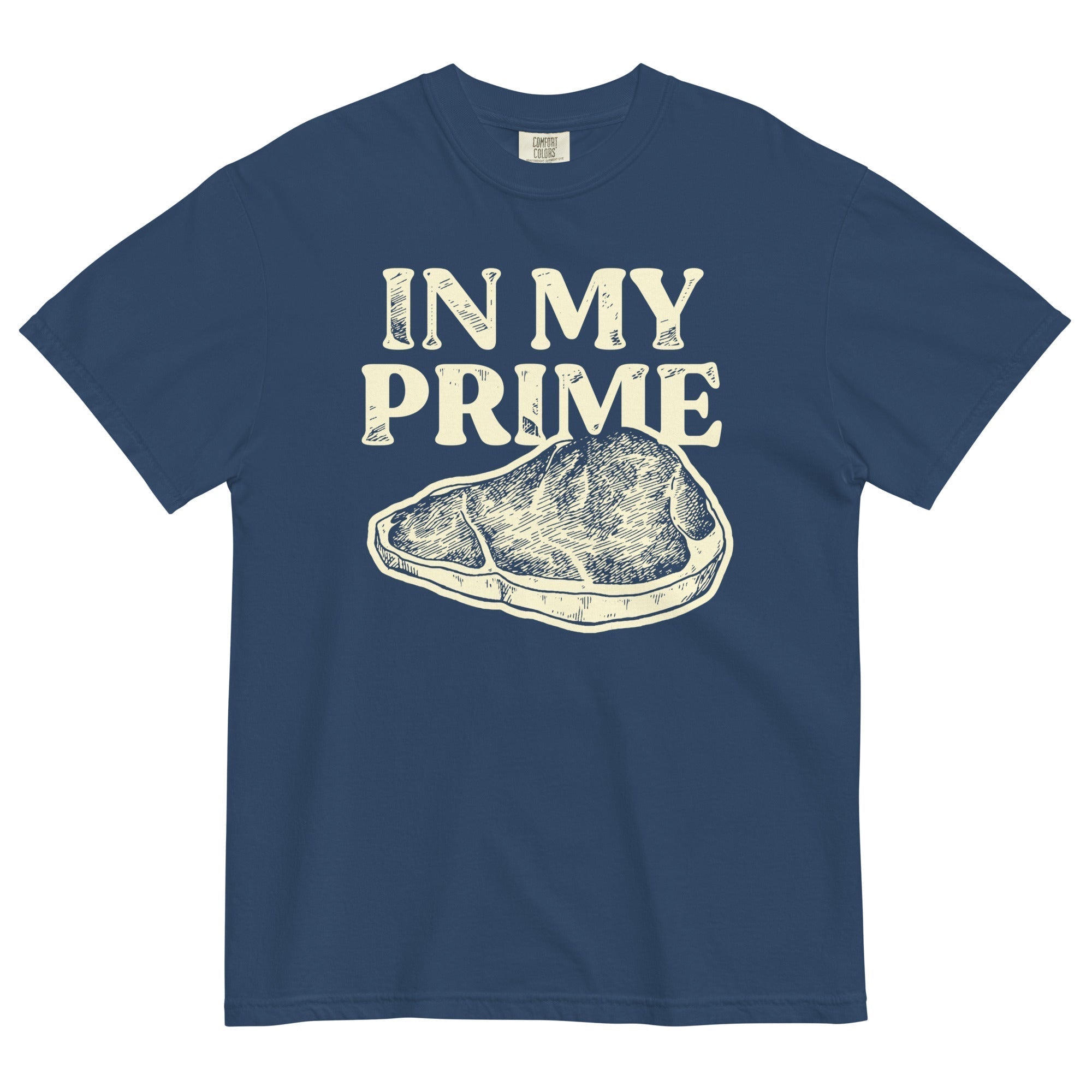 In My Prime Men's Relaxed Fit Tee Hoodie, Sweatshirt | PureTeeCo.com (Image 3)