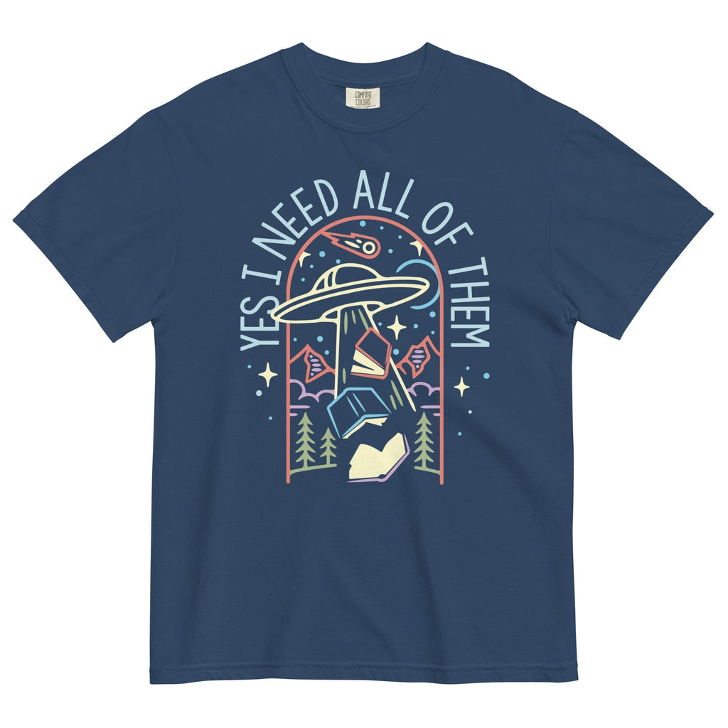 Yes I Need All Of Them Men's Relaxed Fit Tee Hoodie, Sweatshirt | PureTeeCo.com (Image 3)