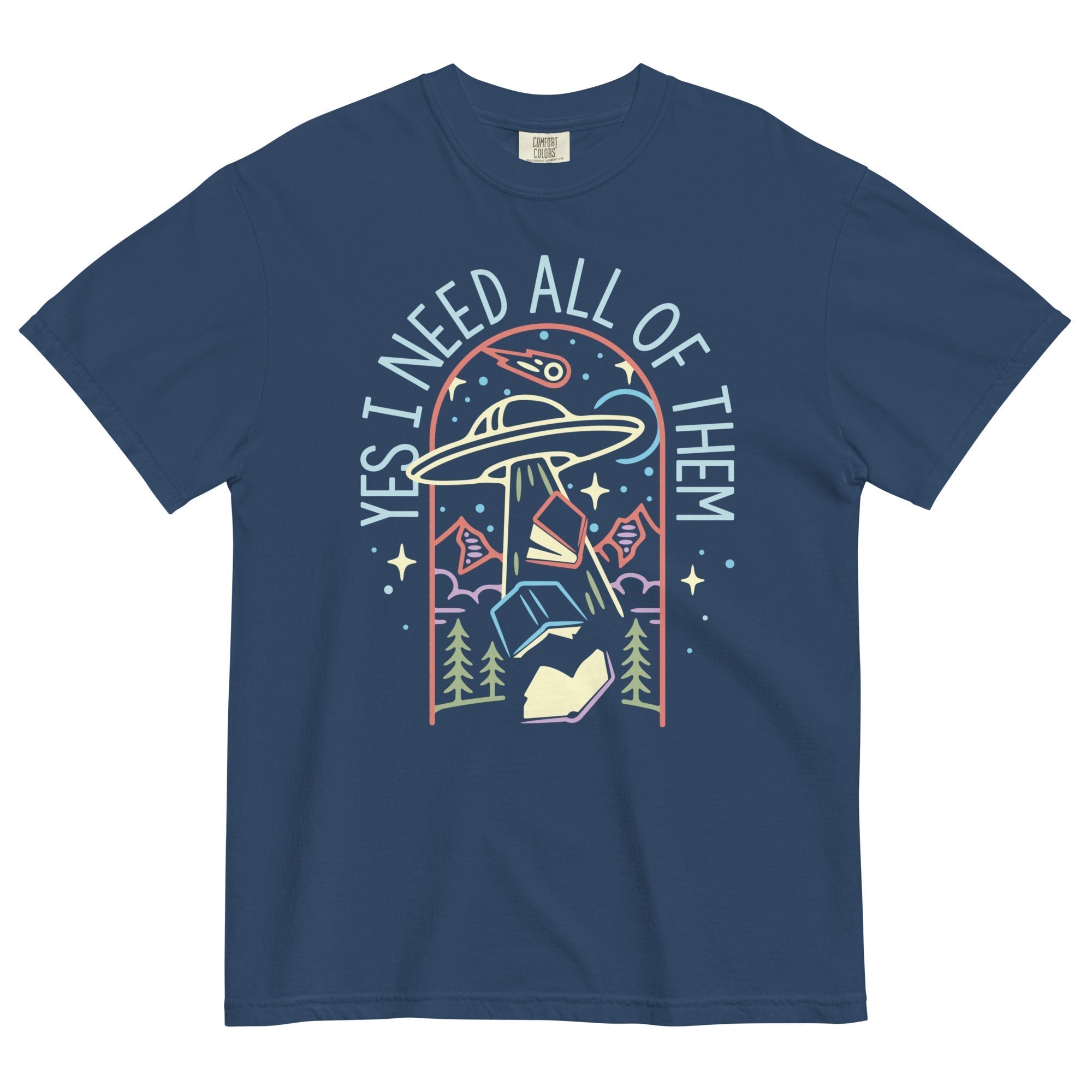Yes I Need All Of Them Men's Relaxed Fit Tee Hoodie, Sweatshirt | PureTeeCo.com (Image 3)