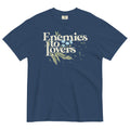 Enemies To Lovers Men's Relaxed Fit Tee Hoodie, Sweatshirt | PureTeeCo.com (Image 1)