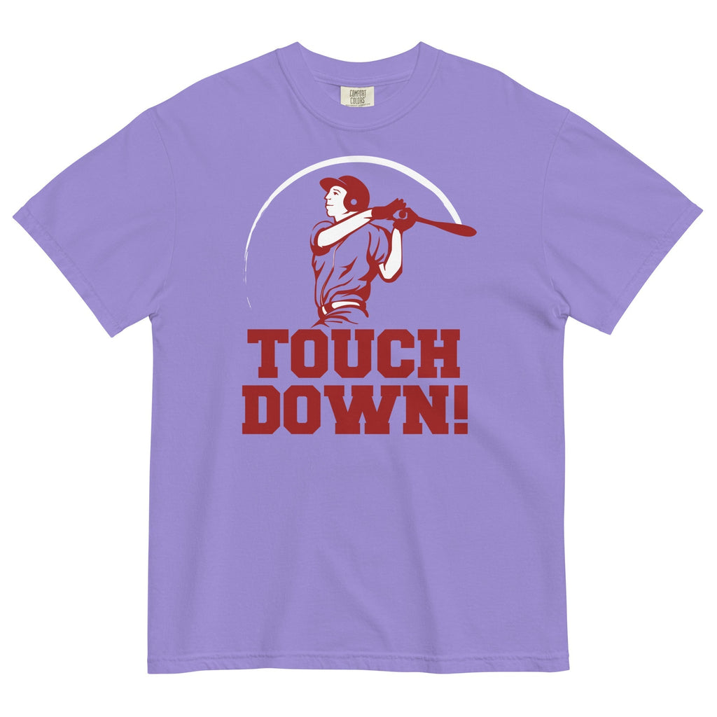 Touchdown! Men's Relaxed Fit Tee Hoodie, Sweatshirt | PureTeeCo.com (Image 3)