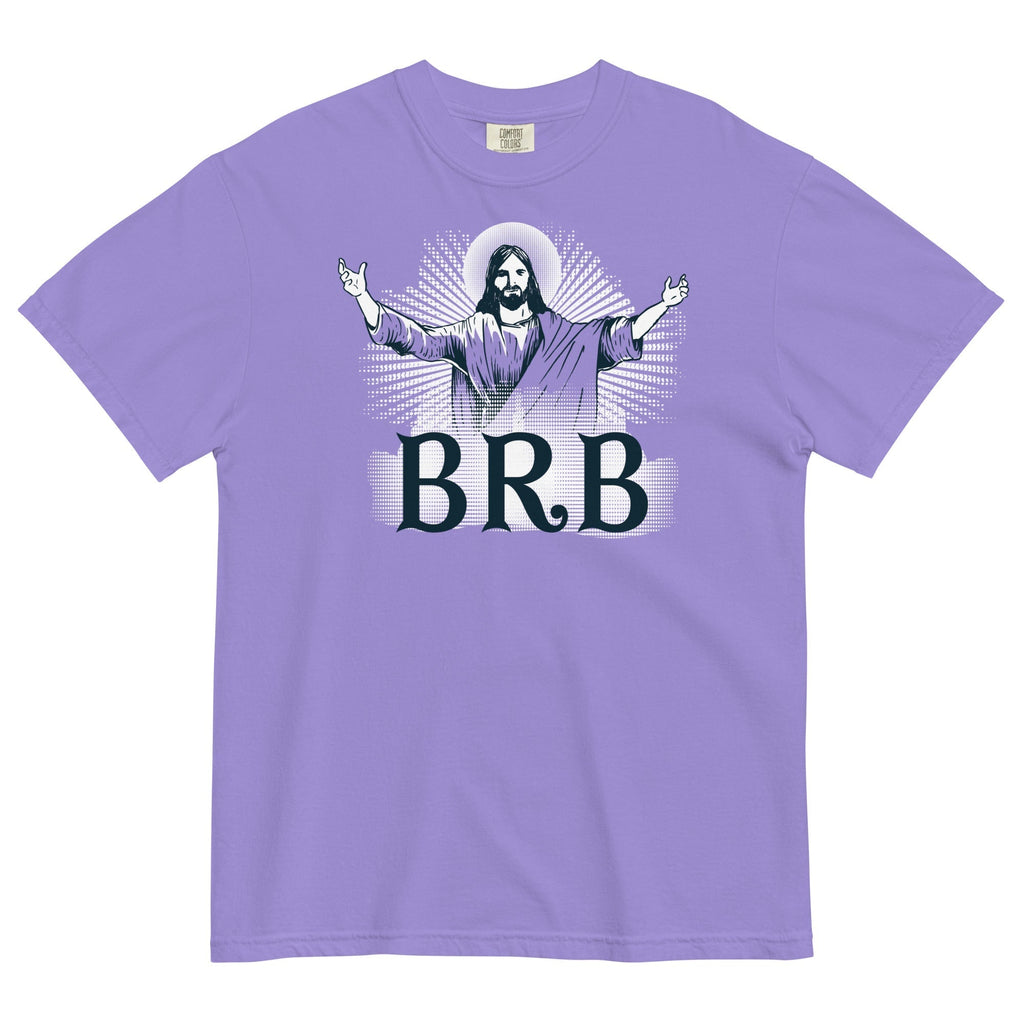 BRB Men's Relaxed Fit Tee Hoodie, Sweatshirt | PureTeeCo.com (Image 5)