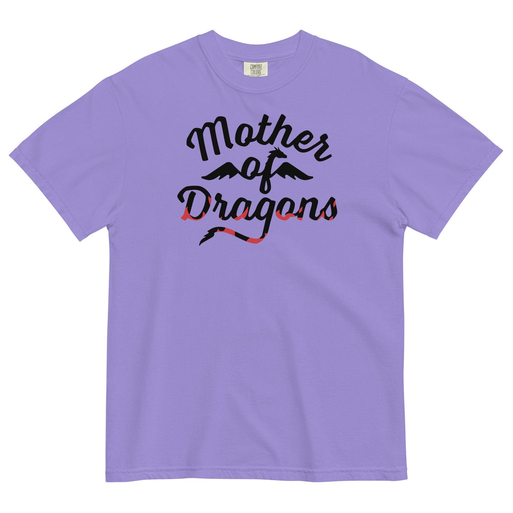 Mother Of Dragons Men's Relaxed Fit Tee Hoodie, Sweatshirt | PureTeeCo.com (Image 2)