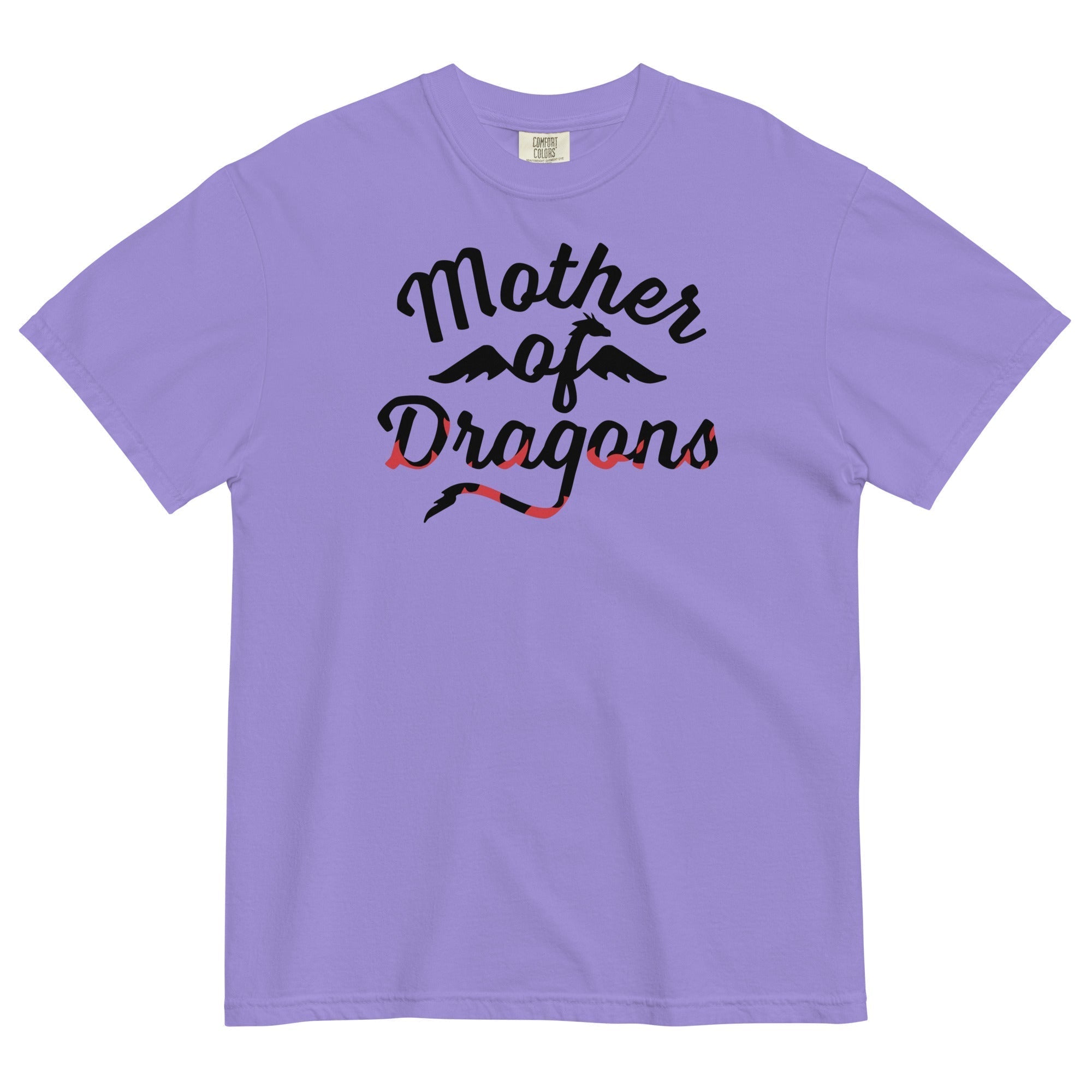 Mother Of Dragons Men's Relaxed Fit Tee Hoodie, Sweatshirt | PureTeeCo.com (Image 2)