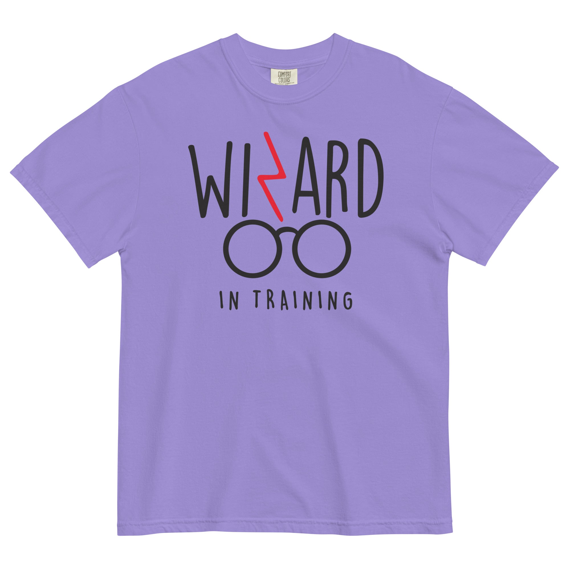 Wizard In Training Men's Relaxed Fit Tee Hoodie, Sweatshirt | PureTeeCo.com (Image 2)