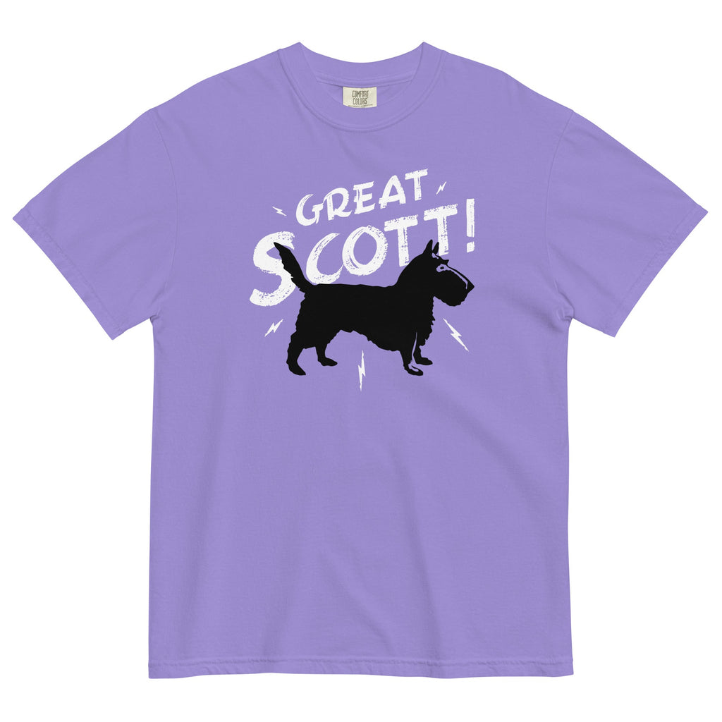 Great Scott! Men's Relaxed Fit Tee Hoodie, Sweatshirt | PureTeeCo.com (Image 4)