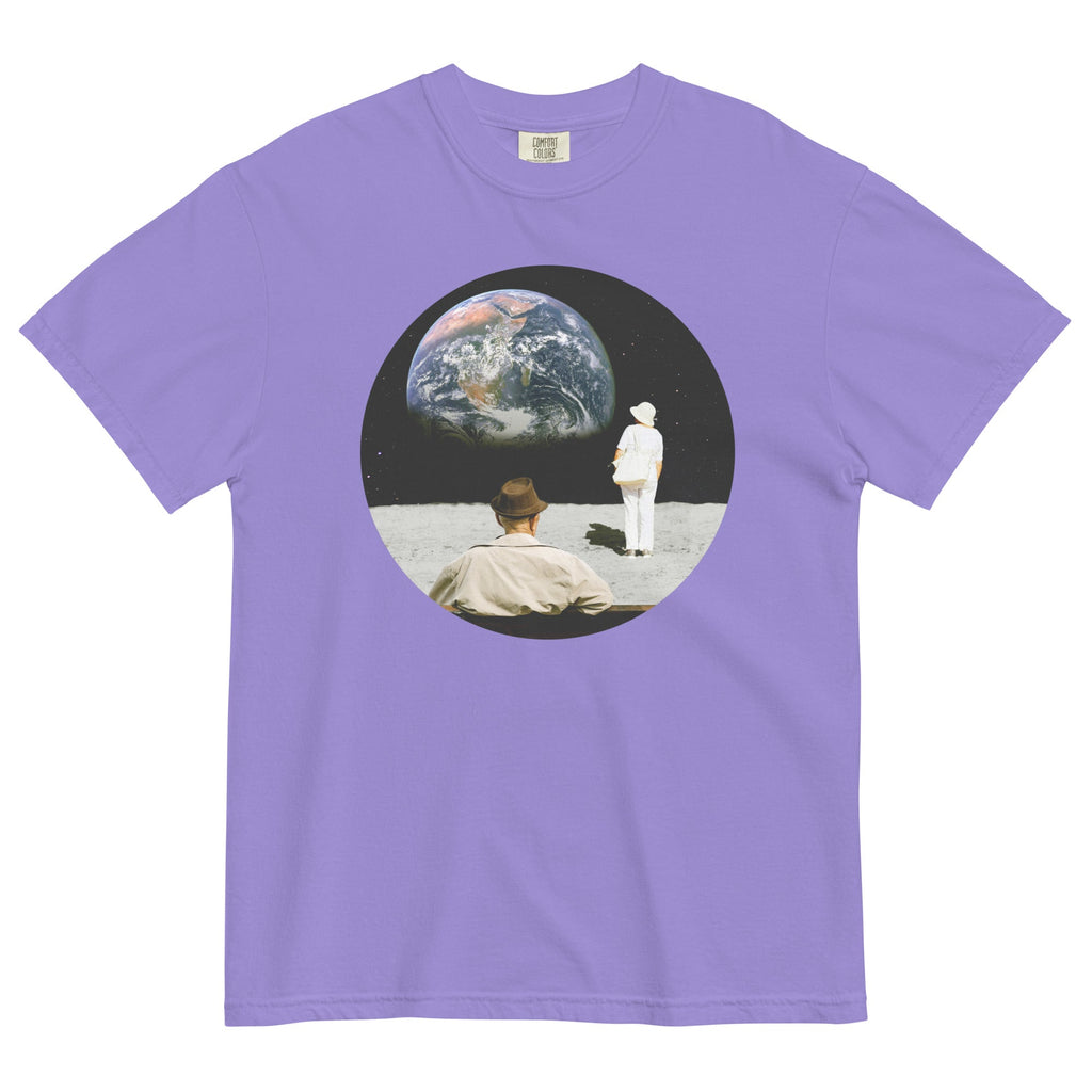 Tourist's View Men's Relaxed Fit Tee Hoodie, Sweatshirt | PureTeeCo.com (Image 4)