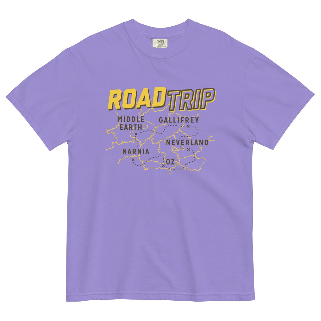 Road Trip Men's Relaxed Fit Tee Hoodie, Sweatshirt | PureTeeCo.com (Image 3)