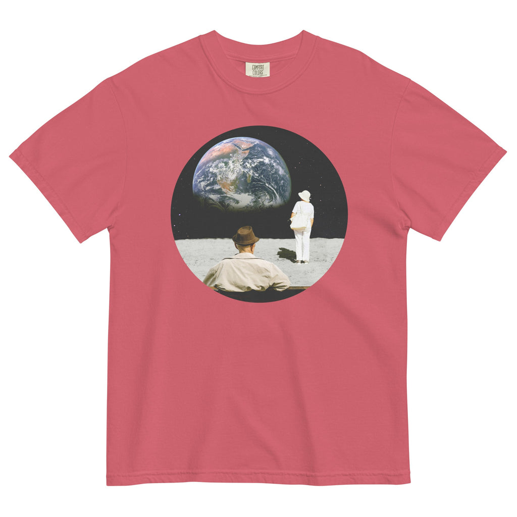 Tourist's View Men's Relaxed Fit Tee Hoodie, Sweatshirt | PureTeeCo.com (Image 2)