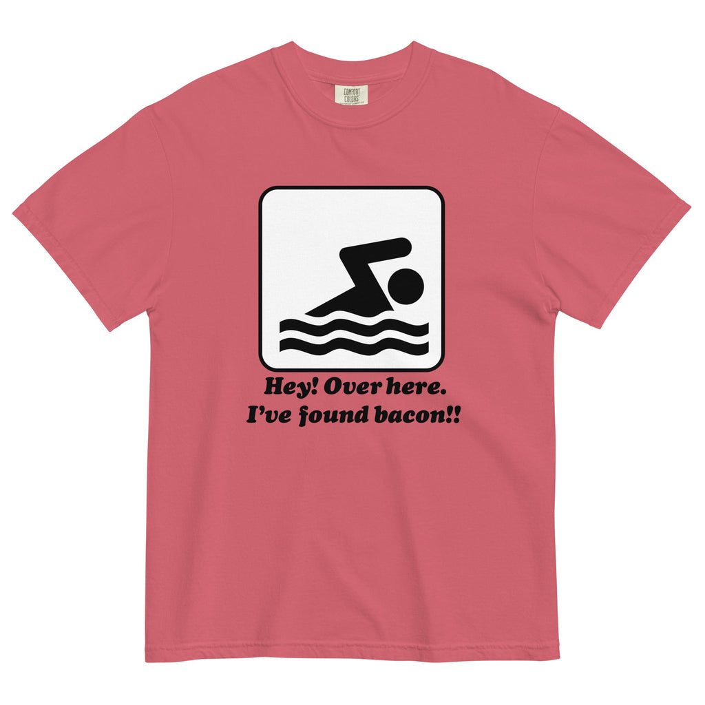 I've Found Bacon! Men's Relaxed Fit Tee Hoodie, Sweatshirt | PureTeeCo.com (Image 3)