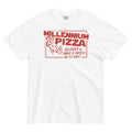 Millennium Pizza Men's Relaxed Fit Tee Hoodie, Sweatshirt | PureTeeCo.com (Image 1)