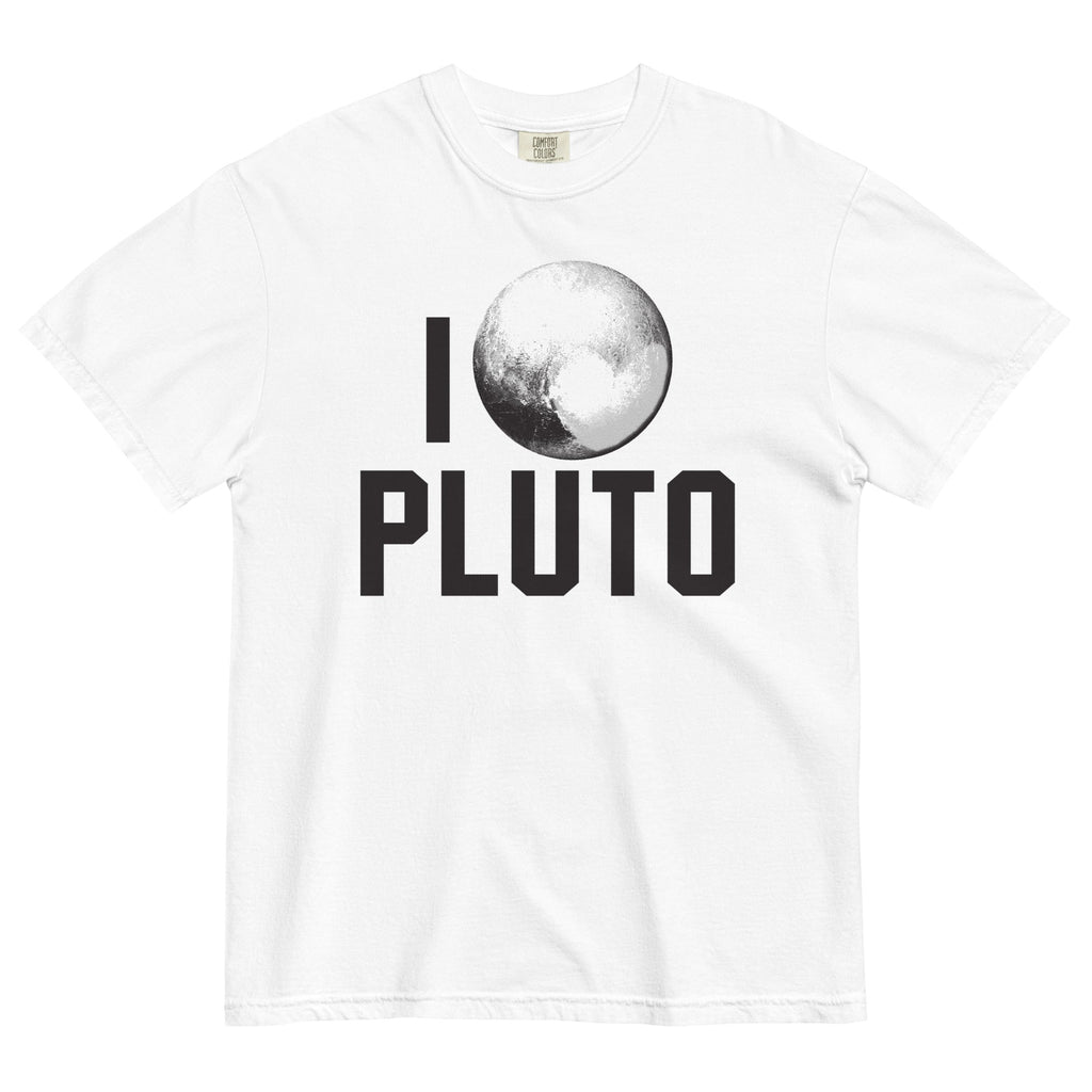 I Heart Pluto Men's Relaxed Fit Tee Hoodie, Sweatshirt | PureTeeCo.com (Image 5)