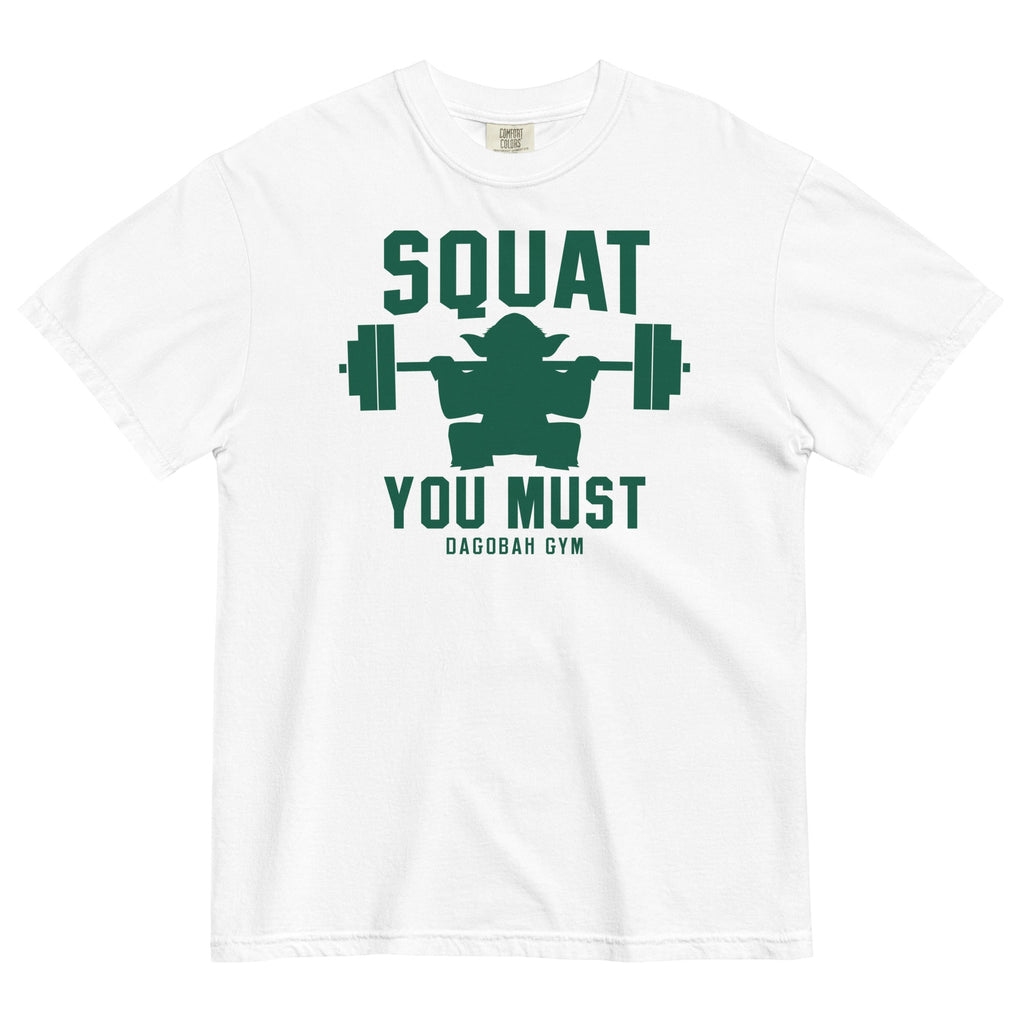 Squat You Must Men's Relaxed Fit Tee Hoodie, Sweatshirt | PureTeeCo.com (Image 5)