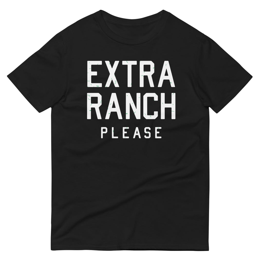 Extra Ranch Please Men's Signature Tee Hoodie, Sweatshirt | PureTeeCo.com (Image 2)