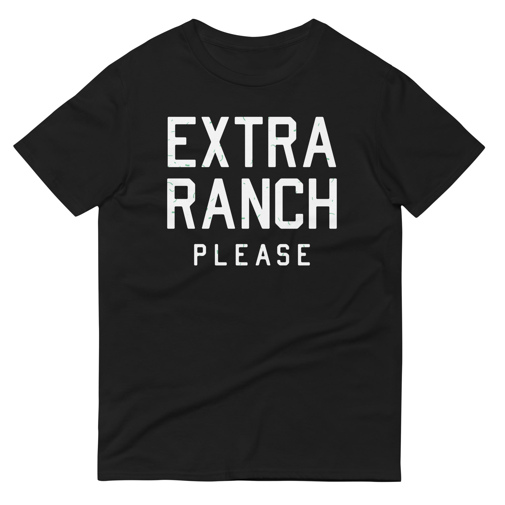 Extra Ranch Please Men's Signature Tee Hoodie, Sweatshirt | PureTeeCo.com (Image 2)