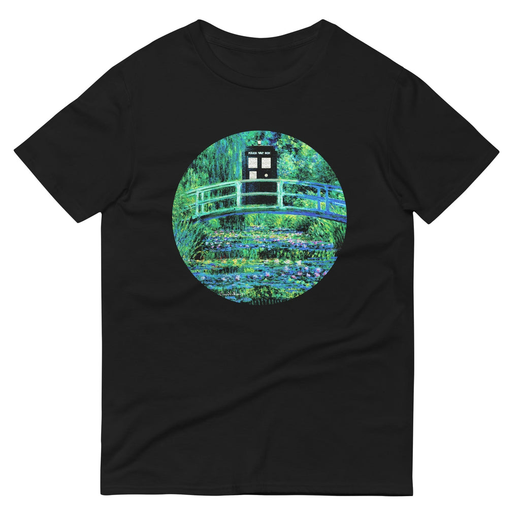 Water Lilies Police Box Men's Signature Tee Hoodie, Sweatshirt | PureTeeCo.com