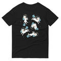 Unicorns In Space Men's Signature Tee Hoodie, Sweatshirt | PureTeeCo.com (Image 1)