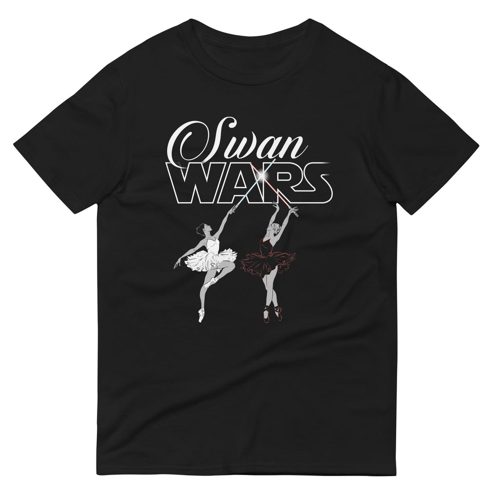 Swan Wars Men's Signature Tee Hoodie, Sweatshirt | PureTeeCo.com (Image 1)