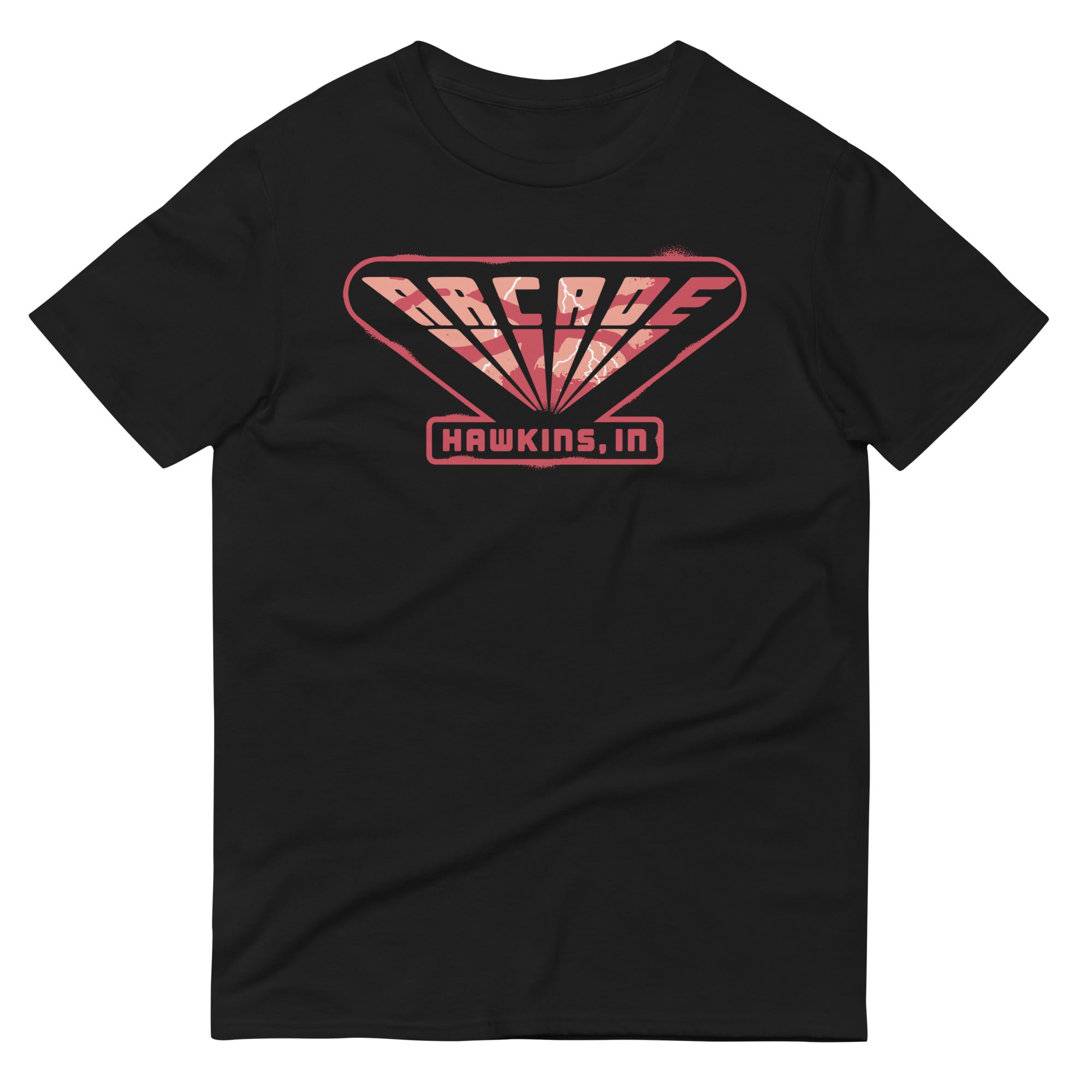 Arcade Men's Signature Tee Hoodie, Sweatshirt | PureTeeCo.com (Image 1)