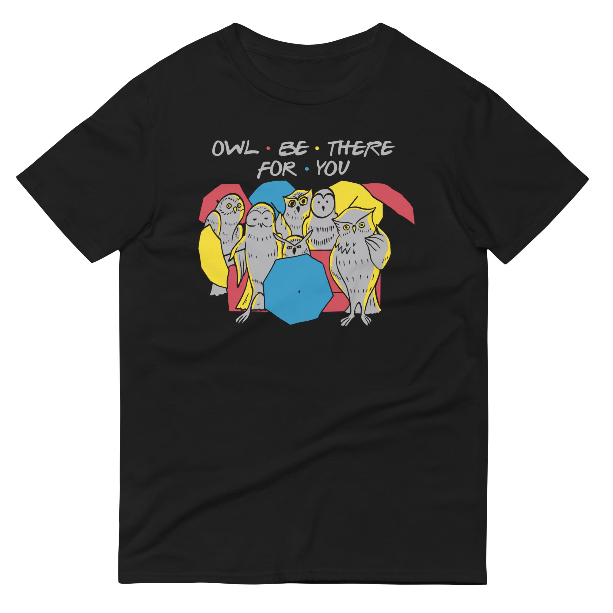 Owl Be There For You Men's Signature Tee Hoodie, Sweatshirt | PureTeeCo.com (Image 1)