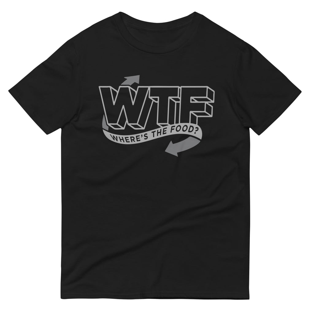 Where's The Food? Men's Signature Tee Hoodie, Sweatshirt | PureTeeCo.com (Image 1)