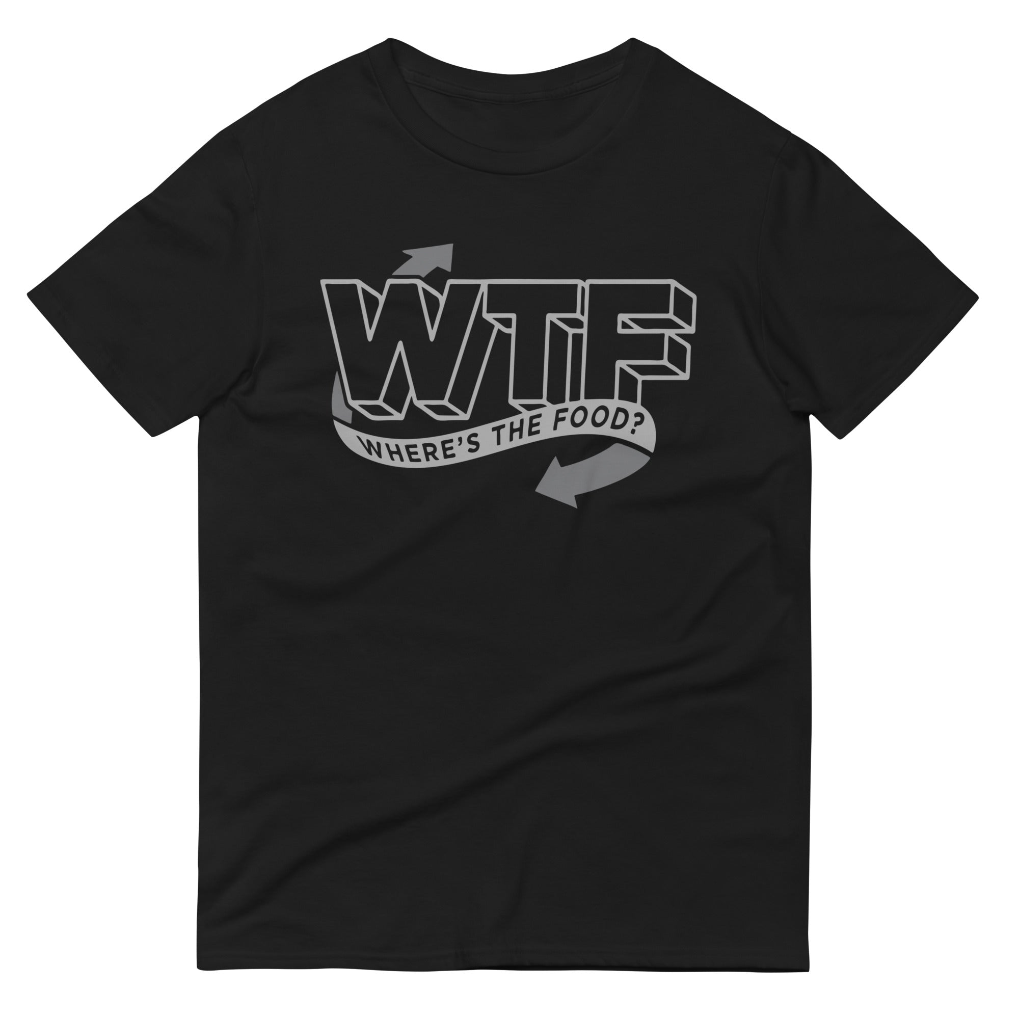 Where's The Food? Men's Signature Tee Hoodie, Sweatshirt | PureTeeCo.com (Image 1)