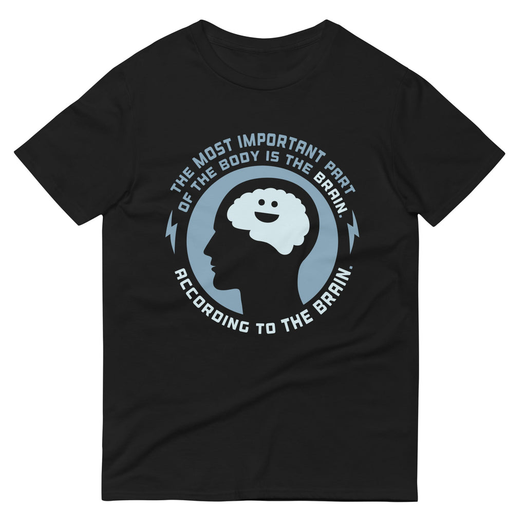Most Important Part Of The Body Men's Signature Tee Hoodie, Sweatshirt | PureTeeCo.com (Image 1)
