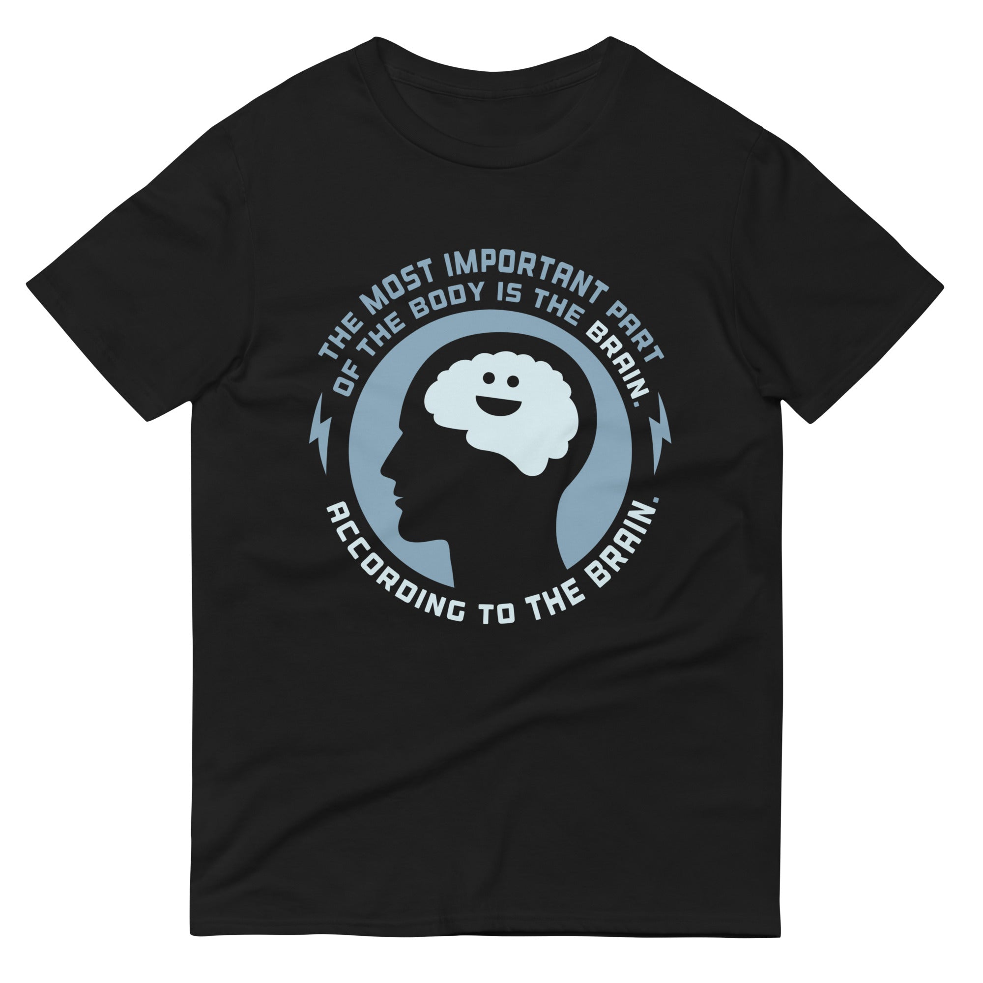 Most Important Part Of The Body Men's Signature Tee Hoodie, Sweatshirt | PureTeeCo.com (Image 1)