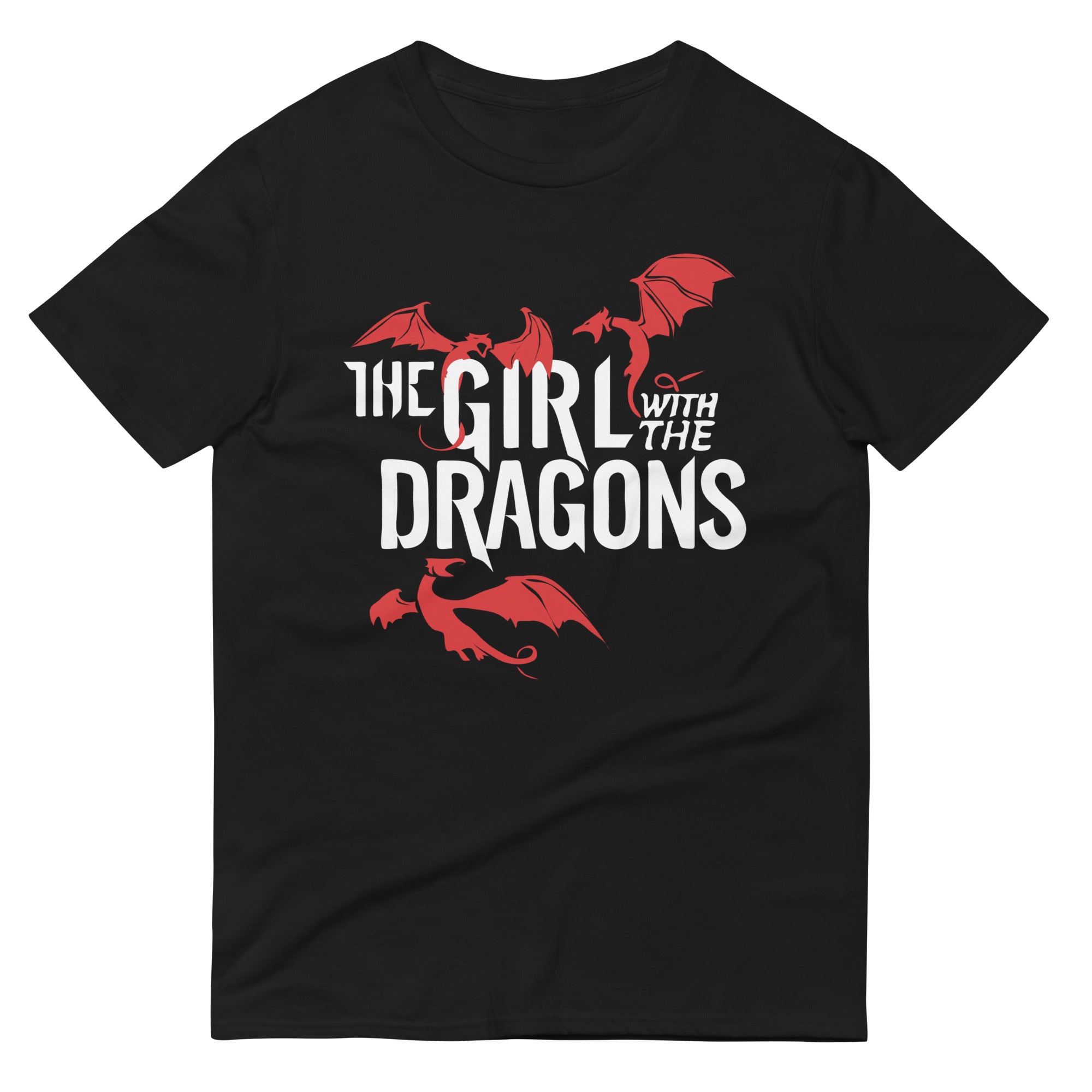 The Girl With The Dragons Men's Signature Tee Hoodie, Sweatshirt | PureTeeCo.com (Image 1)