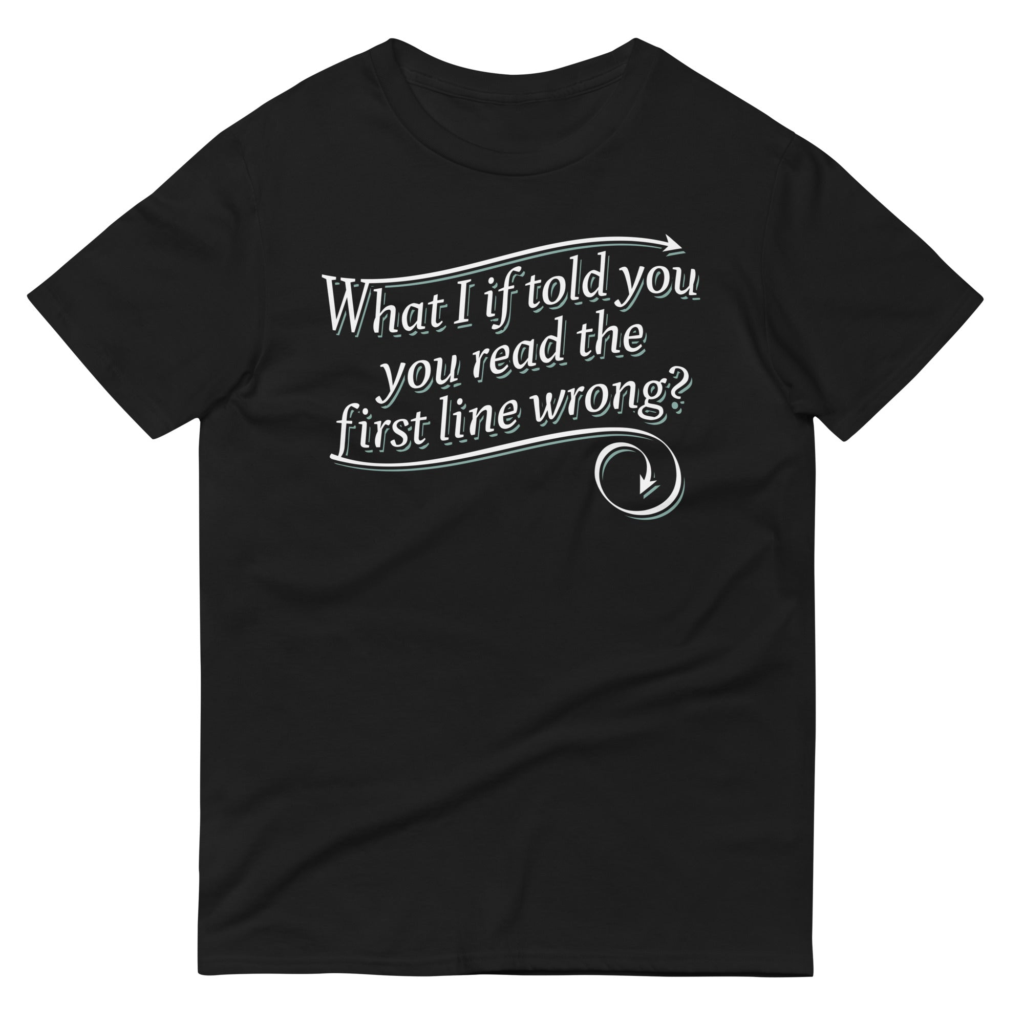 What I If Told You Men's Signature Tee Hoodie, Sweatshirt | PureTeeCo.com (Image 2)