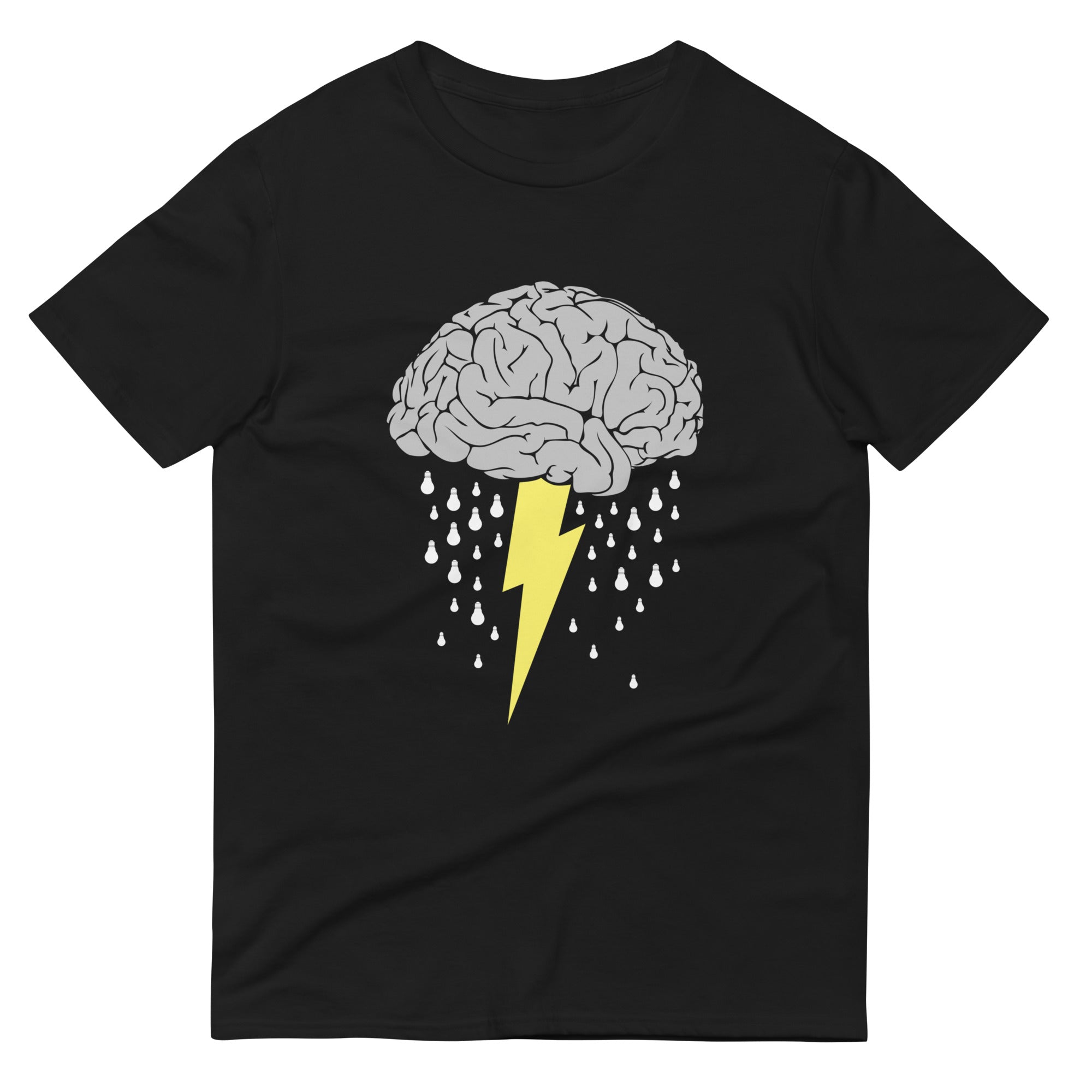 Brainstorm Men's Signature Tee Hoodie, Sweatshirt | PureTeeCo.com (Image 2)