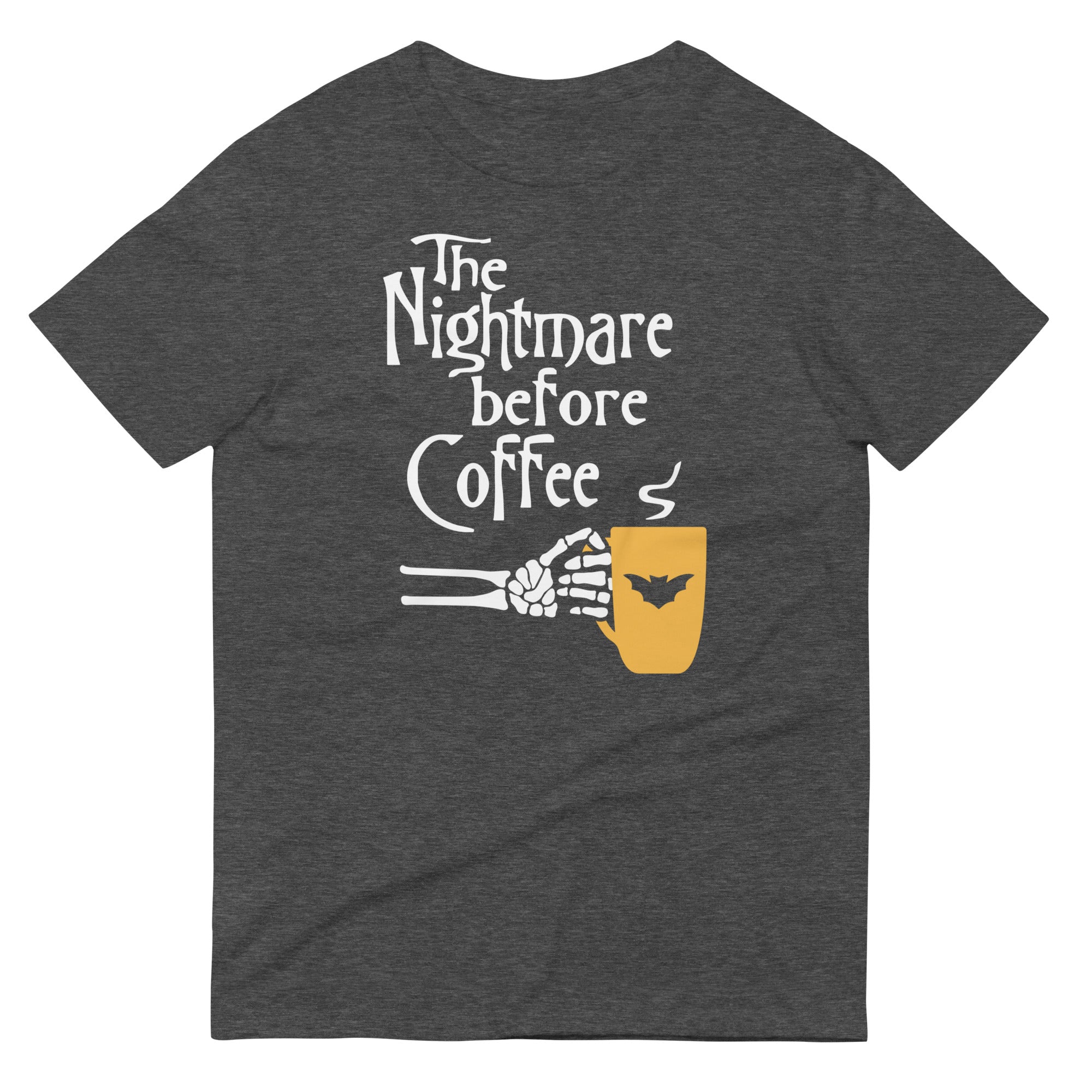 The Nightmare Before Coffee Men's Signature Tee Hoodie, Sweatshirt | PureTeeCo.com (Image 3)
