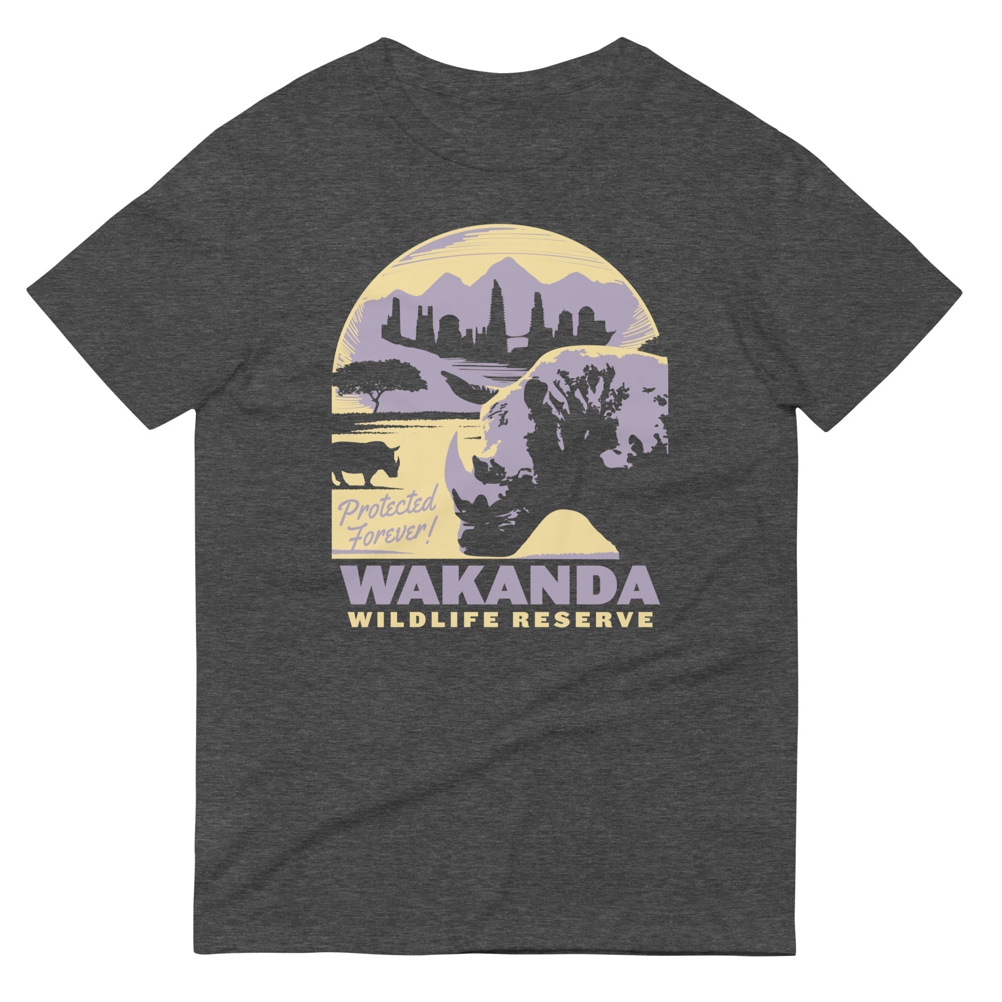 Wakanda Wildlife Reserve Men's Signature Tee Hoodie, Sweatshirt | PureTeeCo.com (Image 3)