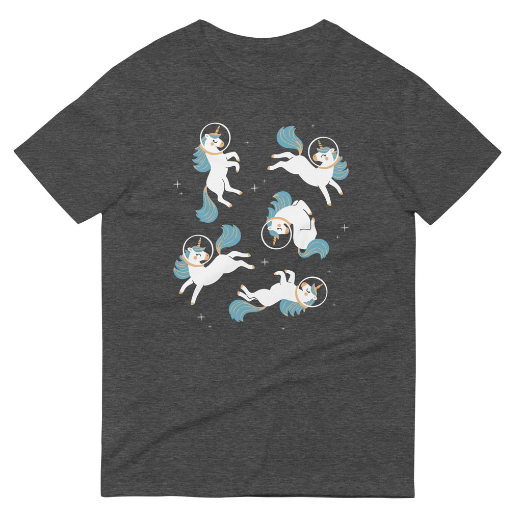 Unicorns In Space Men's Signature Tee Hoodie, Sweatshirt | PureTeeCo.com (Image 3)